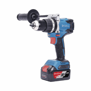 Rotomartillo / Taladro Inalámbrico sin carbones de 20V, incluye 2 Baterías de 4.0Ah, Cargador y Maletín.