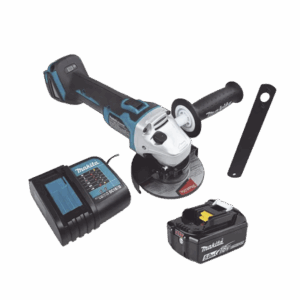 Mini esmeril Inalámbrico de 4-1/2 " 8.500 rpm, Incluye 1 bat. li-ion 18v/5.0 a.h y Cargador