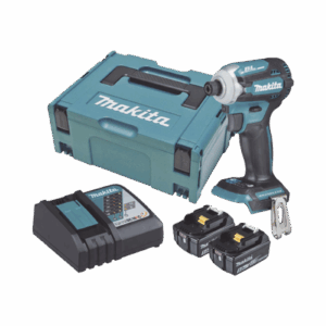 Atornillador de Impacto 18 Vcc, 3,800 RPM, 180N.m. Incluye: estuche MAKPAC, Cargador y 2 Bat. 5Ah
