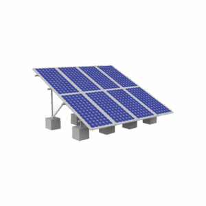 Montaje para Panel Solar, Riel de 2100mm para Módulos con Espesor de 40mm, Velocidad de Viento Máx. 151km/h
