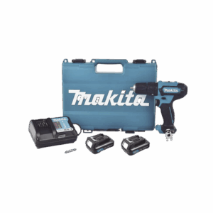 Taladro inalámbrico Percutor de 12 V, 3/8 de 0-450 0-1700 RPM, incluye 2 batería LI-ION de 1.5 AH, Cargador y Maletín