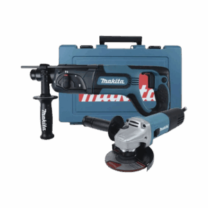 Kit de Martillo Rotatorio SDS PLUS HR2475X4  y Esmeriladora Angular 9557NB de 4-1/2 in