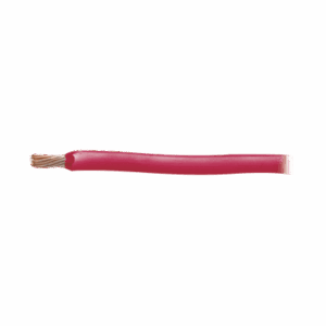 Cable 8 awg  color rojo,Conductor de cobre suave cableado. Aislamiento de PVC, auto extinguible. ((Venta por Metro)