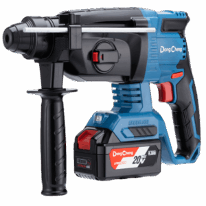 Martillo perforador inalámbrico SDS-PLUS, Incluye 2 Baterías 20V, 4.0 Ah, Cargador y Estuche