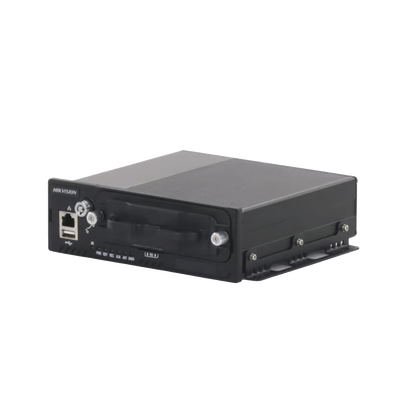 DVR Móvil / 4 Canales TURBO HD / 1080p / SSD 1 TB / Sensor G / IA Seleccionable / Alimentación 9-32 VDC