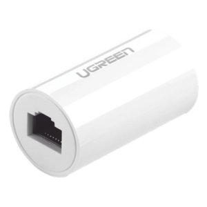 Acoplador RJ45 / Protección contra rayos / 1000Mbps / Cat7-Cat5e / POE / 100m (328 ft) / Ignífugo ABS