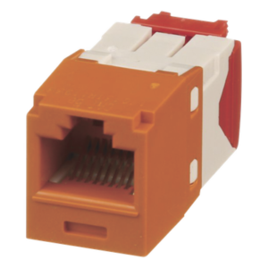 Conector Jack RJ45 / Categoría 5e / 8P8C / Terminación TG / Sin Herramienta de Impacto / -10°C a 65°C / 3.28 pies de Alcance de Frecuencia