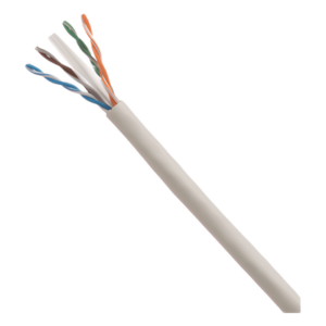 Bobina de Cable UTP / Categoría 6 / 24 AWG / 4 Pares / 305 m (1000 pies) / CMP Plenum / 250 MHz