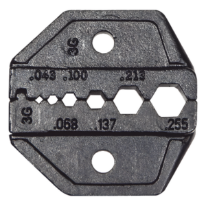 Matriz Ponchadora / Acero Alto Carbono Templado / RG58 RG59 RG62 RG174 / 59 g (2.1 oz)