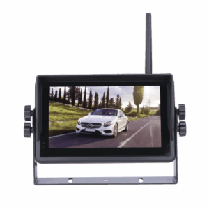 Monitor para Sistema de Reversa / 7 Pulgadas Táctil / 2 Cámaras Simultáneas / Soporte 4 Cámaras / IR 11 LEDs / -20°C a 70°C