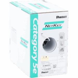 Cable UTP / Categoría 5e / 24 AWG / 305 m (1000 ft) / Cobre Sólido / PVC CM / 4 Pares / PoE