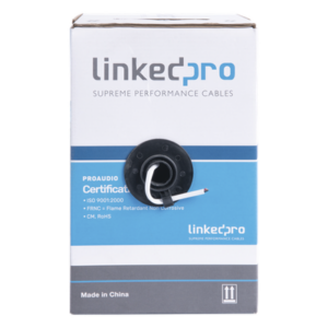 Cable para Bocina / 2x18 AWG / Bobina 152 m (500 ft) / Conductor de Cobre / Blanco