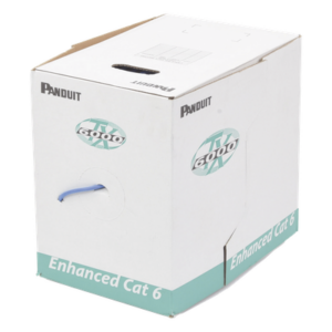Cable UTP / Categoría 6 Mejorado / 23 AWG / 305 m (1000 ft) / 4 Pares / CMR Riser / Cobre Sólido