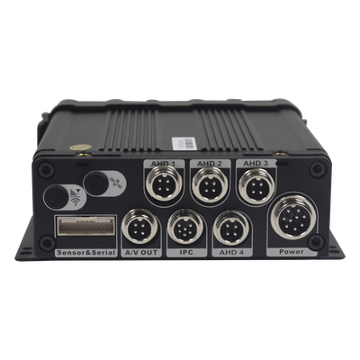 Vídeo Grabador Móvil Tríbrido, soporta 4ch AHD / Analogico + 1 ch 720P, sistema de almacenamiento mediante memoria SD